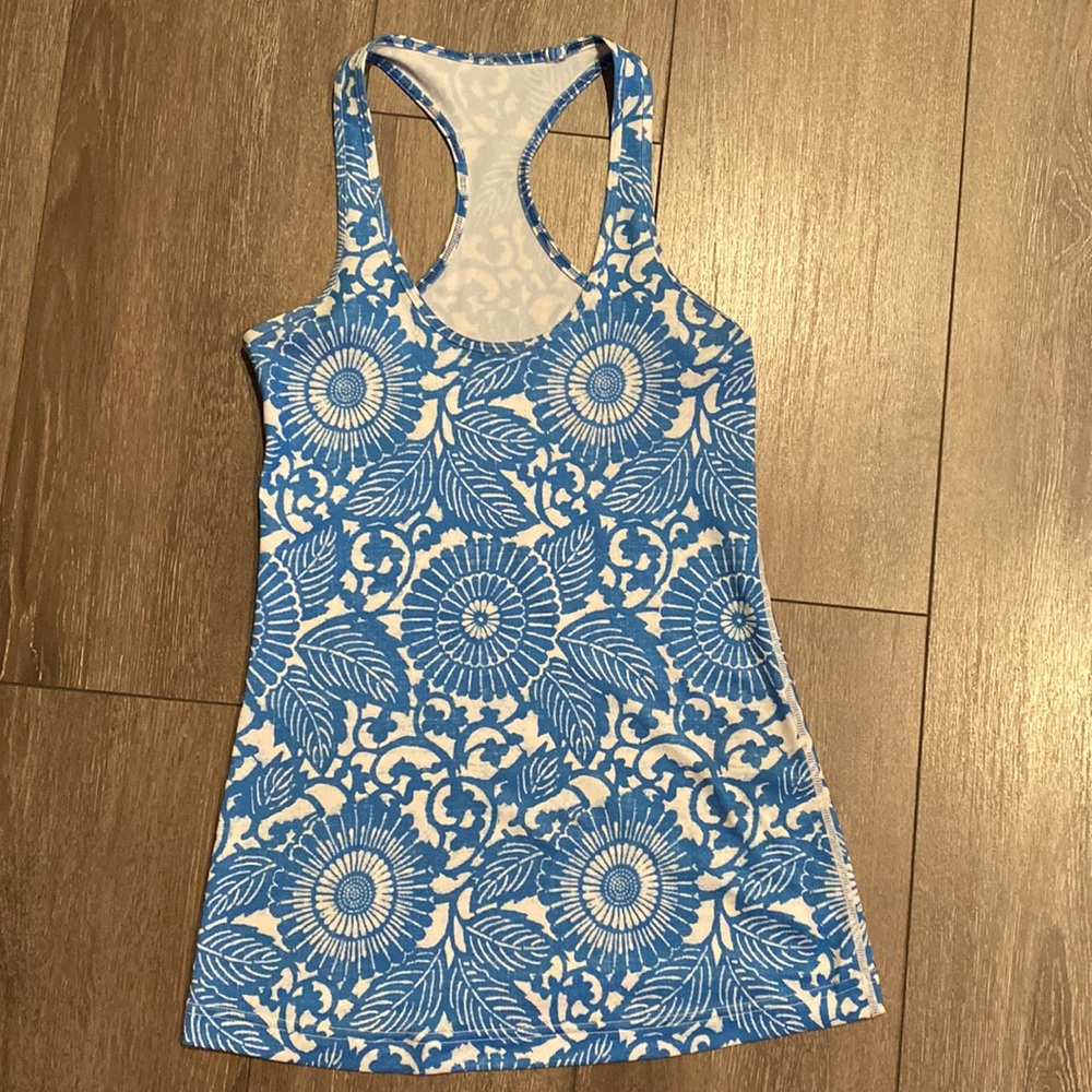 Lululemon Racer Back Tank - Blue